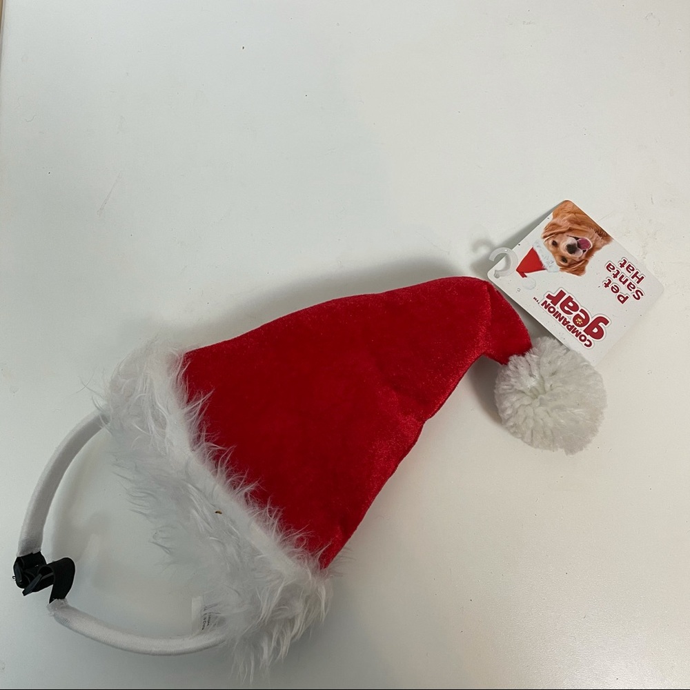 NWT Pet Santa hat Headband